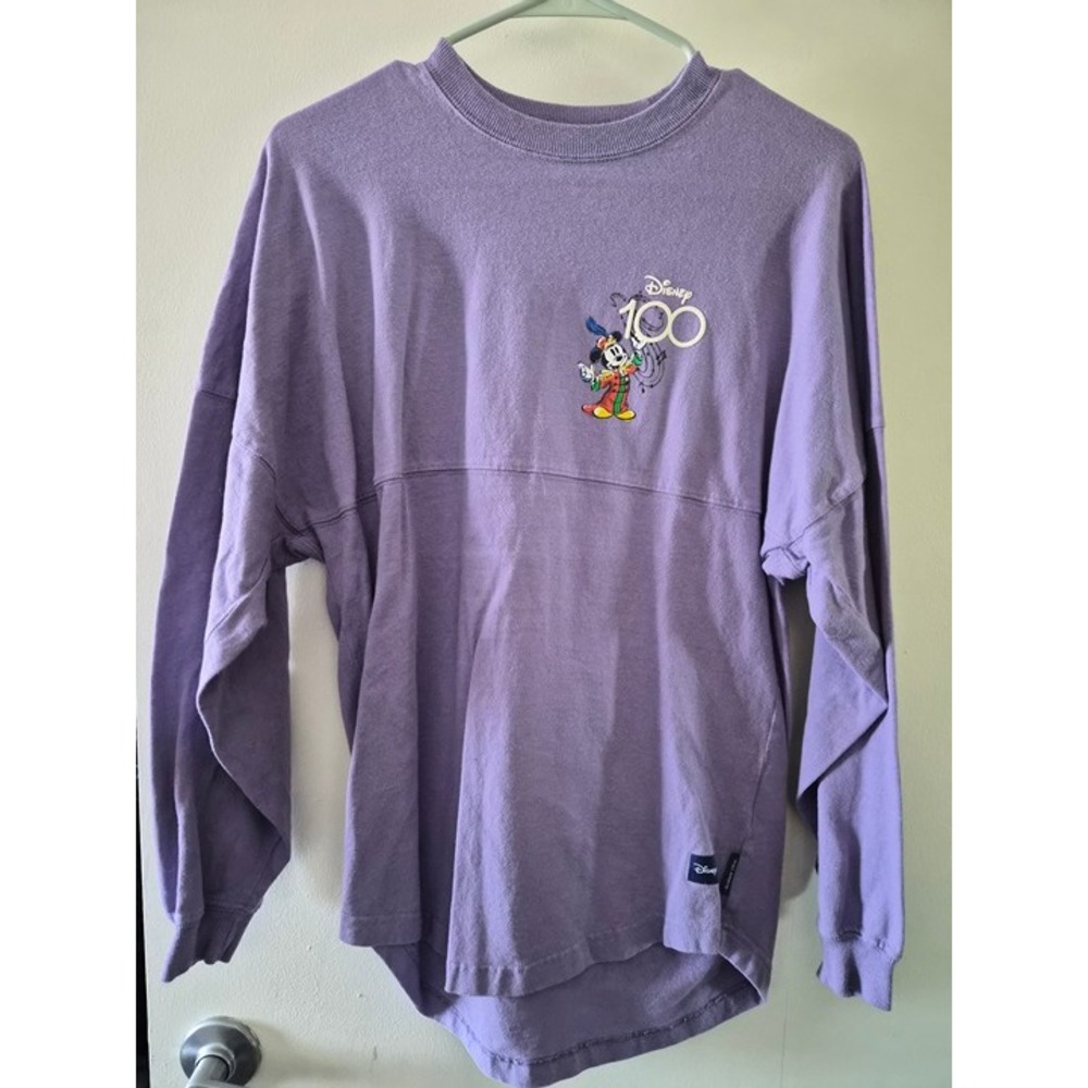 Disney 100 Years of Music and Wonder Purple Spirit Jersey Adult Size Extra Small